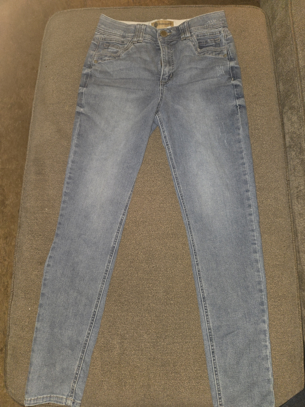 Classic Women's Light Blue Skinny Jeans